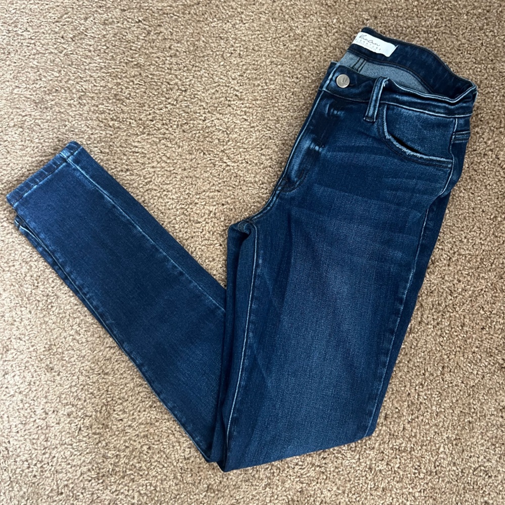 KanCan Women's Skinny Jeans - Dark Blue